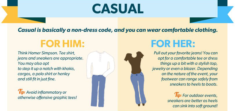 Casual dress code